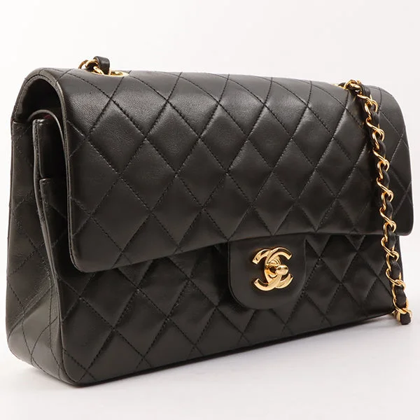 Chanel bags for a polished and professional appearanceChanel Around 1998 Made Classic Flap Chain Bag 25Cm Black