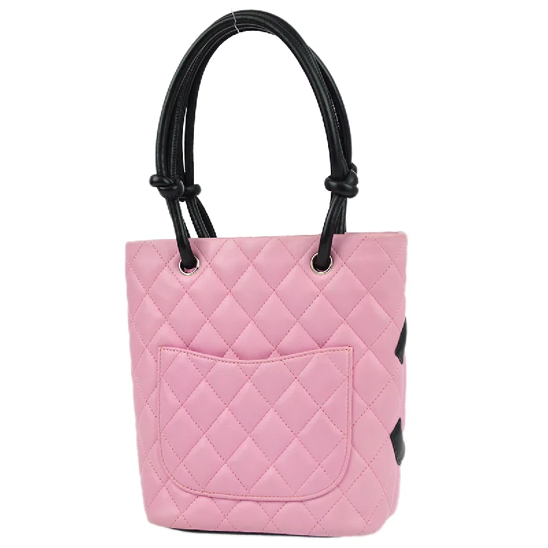 Chanel bags perfect for everyday elegChanel Pink Calfskin Cambon Ligne Tote Handbag