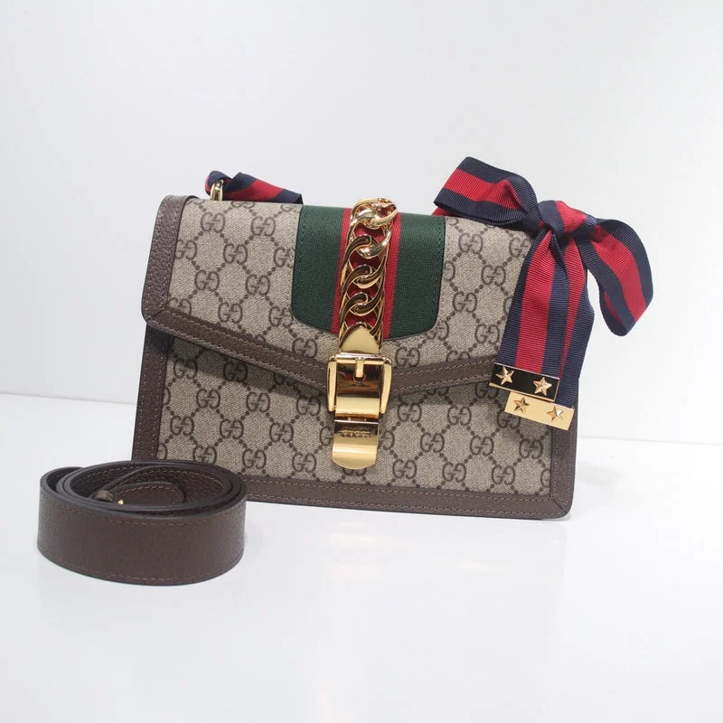 Women Gucci bags with a snap - button closure and a decorative charmWF - Gucci Bags - 3078