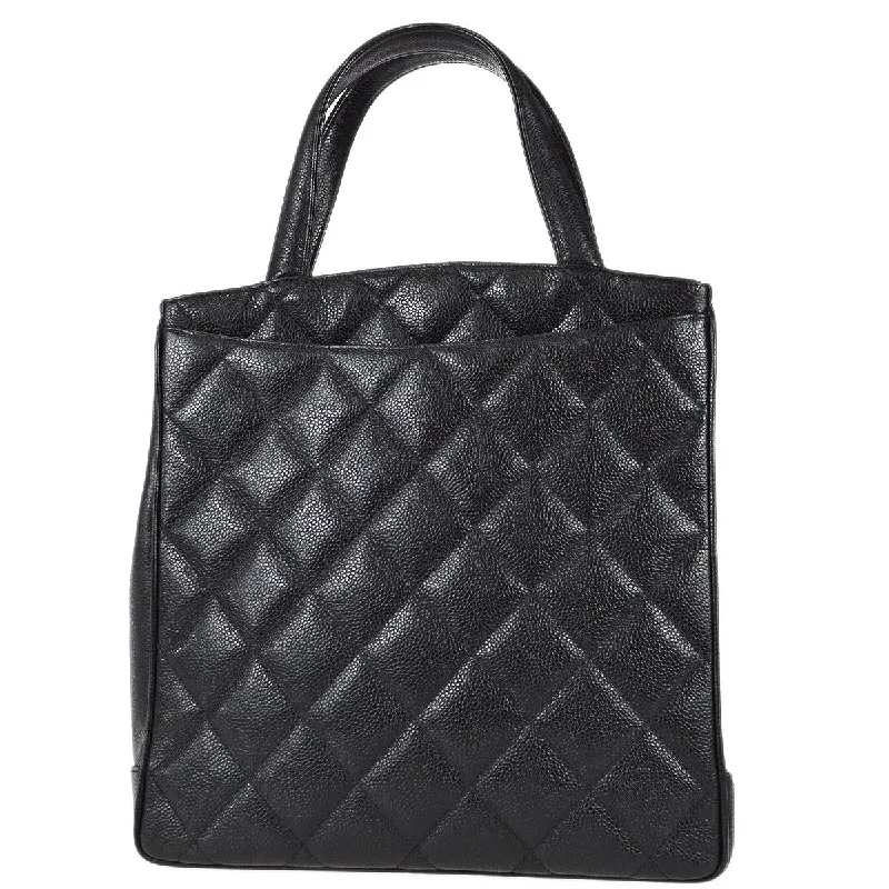 Chanel bags with the perfect balance of luxury and functionalityChanel 1994-1996 Tote Handbag Black Caviar