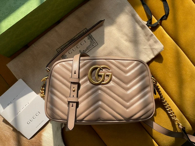 Ladies Gucci shoulder bags with a magnetic - closure flapWF - Gucci Bags - 296