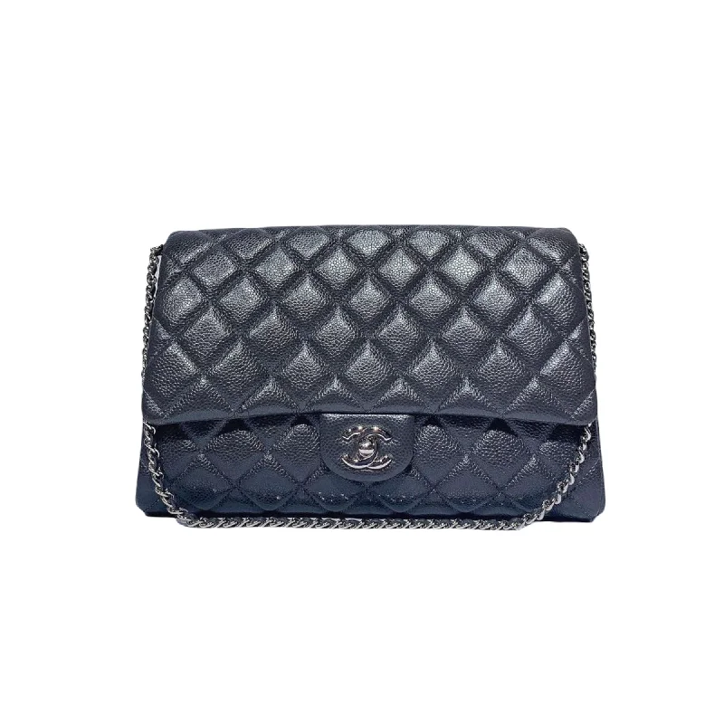 Chanel Colorful Handbag for Spring OutfitsClassic Clutch w/chain Caviar Charcoal Grey SHW