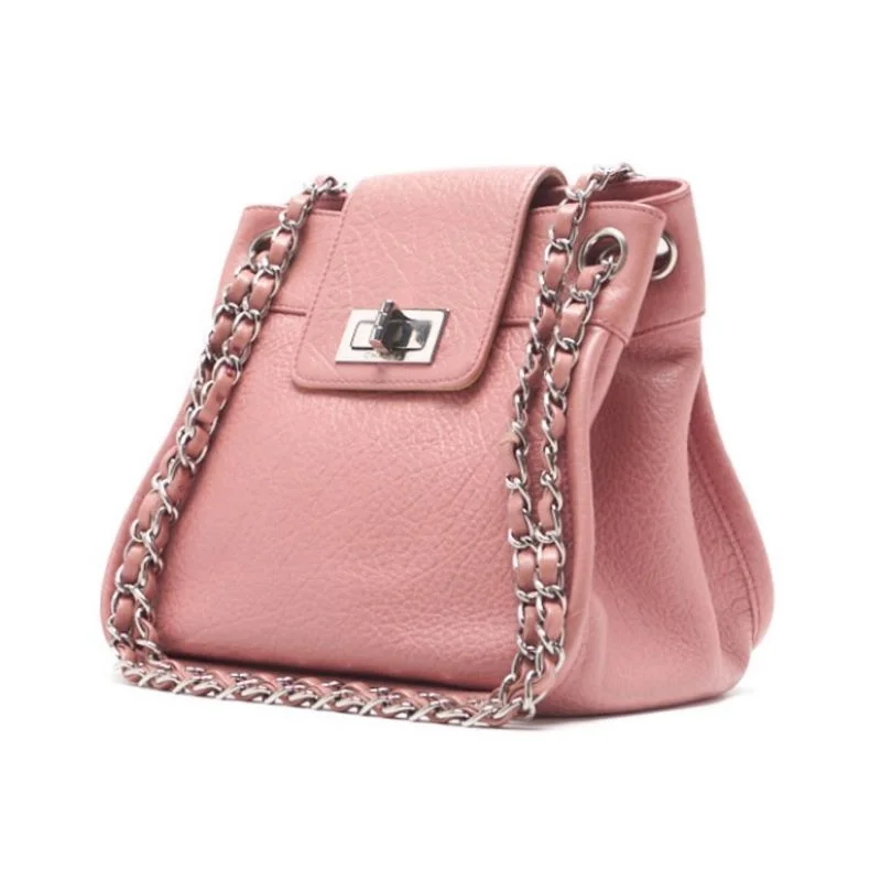 Chanel bags with iconic stitching detailsCHANEL 2.55 Lock Chain Shoulder  S Pink (Silver G ) Shoulder Bag Mini Shoulder Bag  Bag Hybrid 【 Delivery】 Netherlands Online