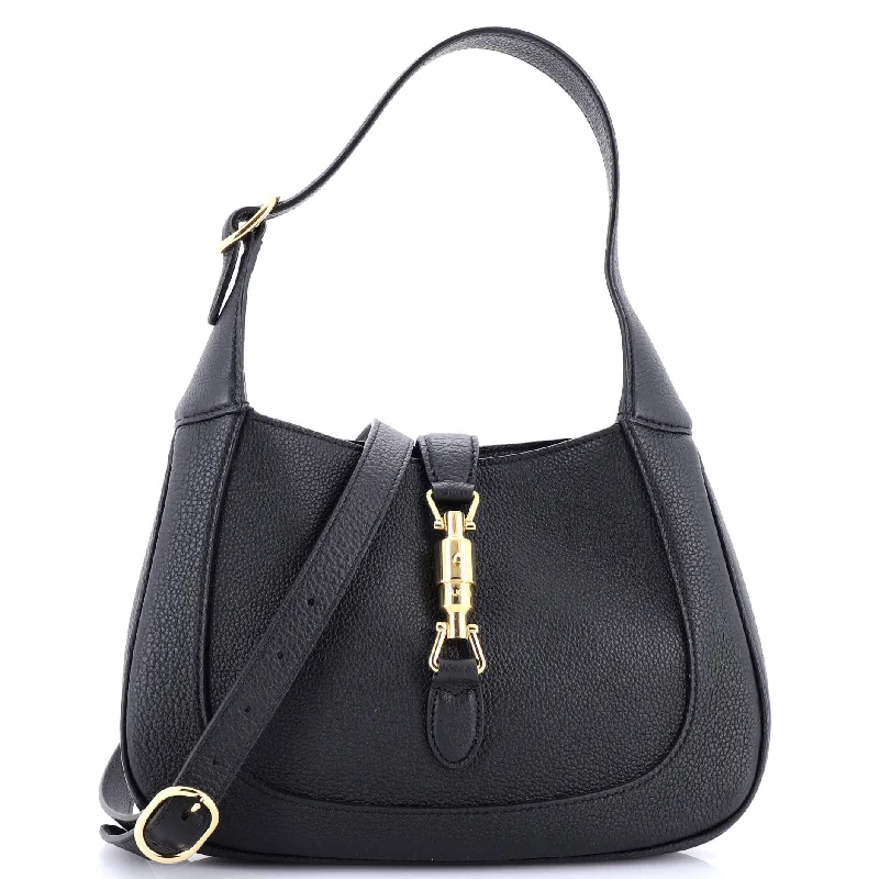 Women Gucci backpacks with a luxurious leather finishJackie 1961 Hobo Leather Small