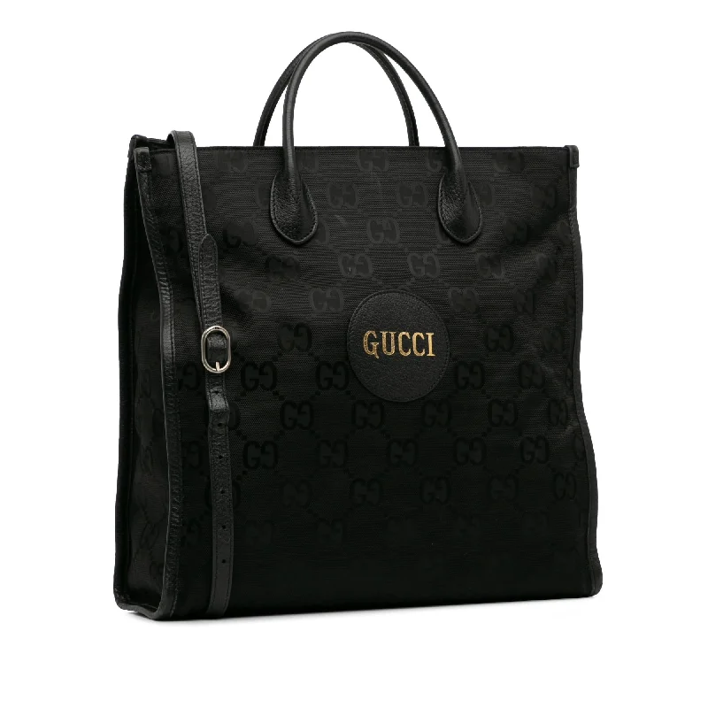 Ladies Gucci shoulder bags with a single - handle designGucci GG Nylon Off The Grid Satchel (KY1L0K)