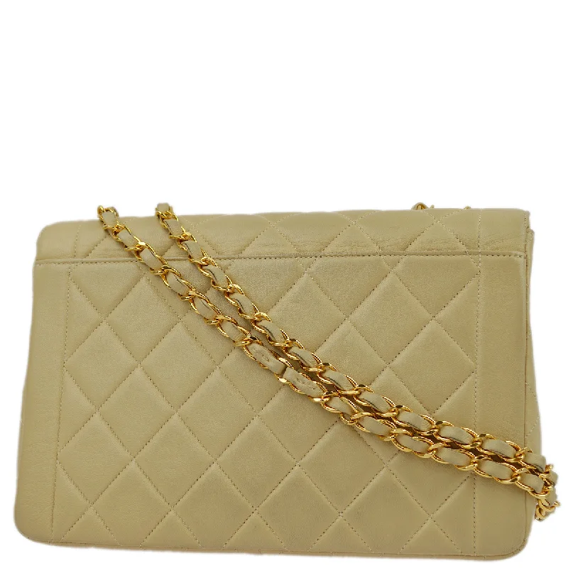 Chanel bags perfect for everyday elegChanel Beige Lambskin Single Flap Shoulder Bag