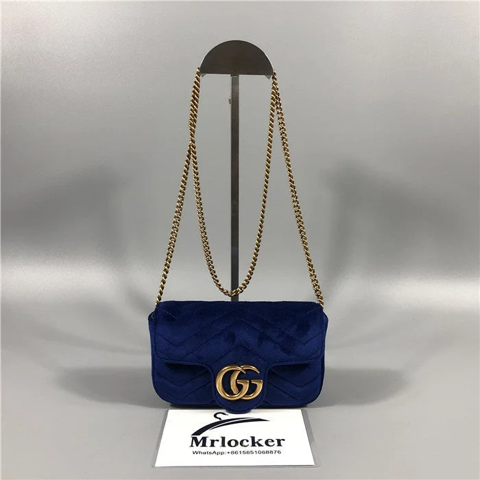 Gucci Marmont bags for women with a contrast - colored interiorWF - Gucci Bags - 294