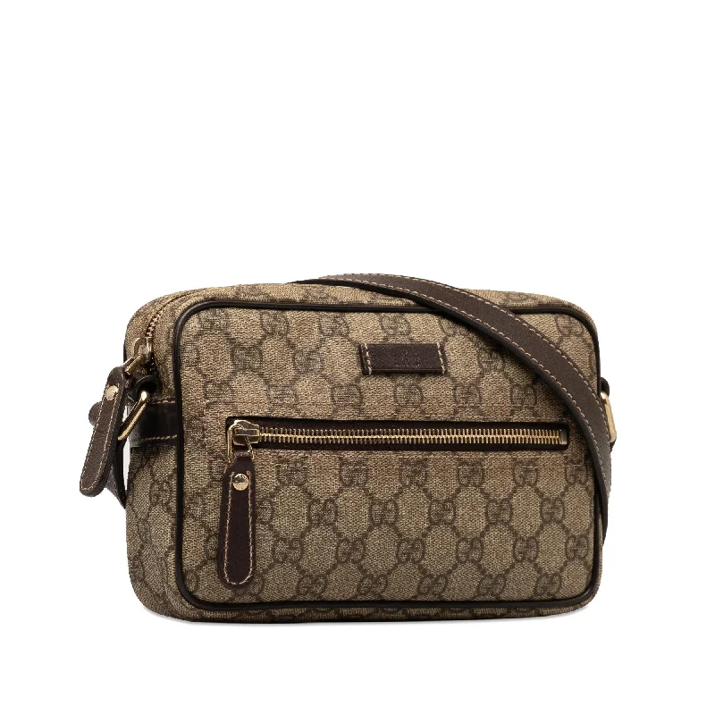 Women Gucci bags with a detachable mirror insideGucci GG Supreme Crossbody Bag (4b5sPG)